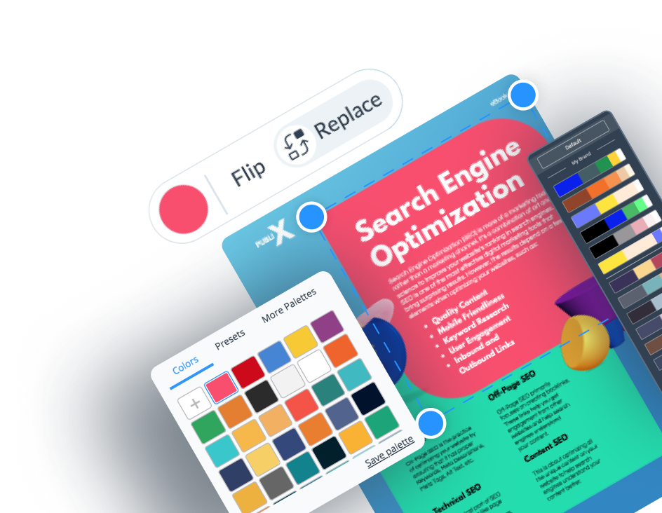 Incorporate your favorite colors into your designs