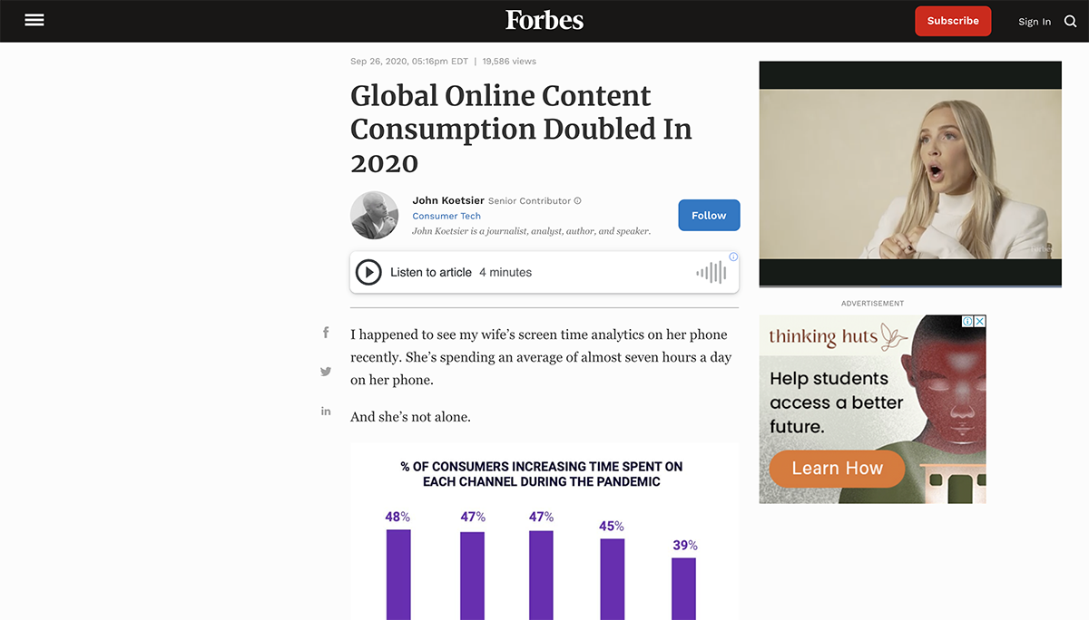 Example of a podcast repurposed into a blog post.