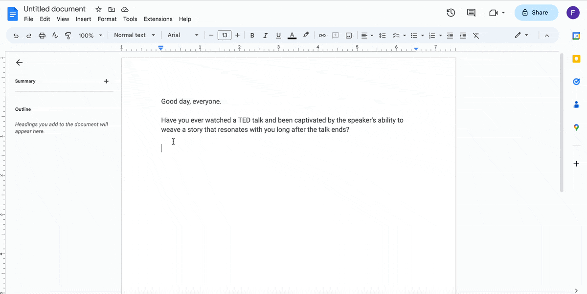How to create a presentation - Define your story