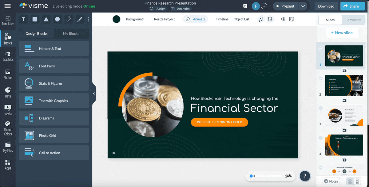 Create an Interactive Slideshow