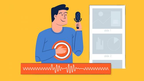 So erstellen Sie eine Präsentation mit Kommentaren und Voice-Over mit Visme
