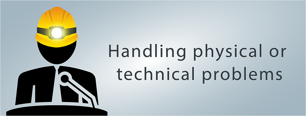 handle technical problems presentations
