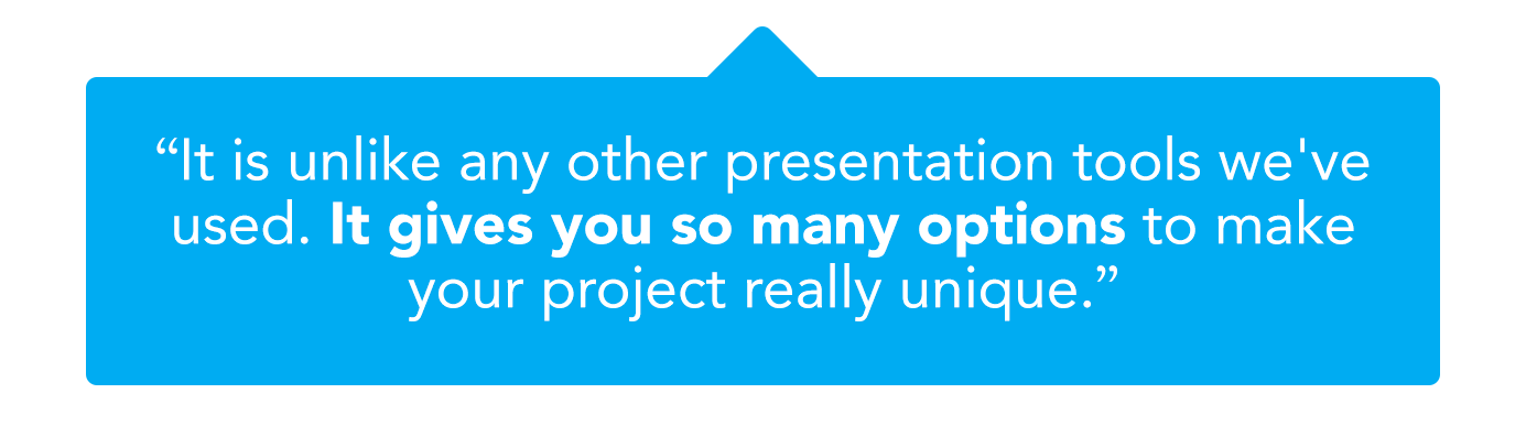 quote Visme timeline templates