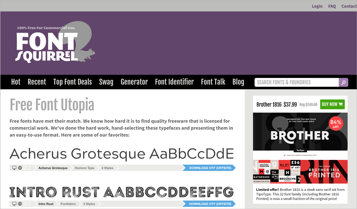 5free design resources-Free-Fonts-Font-Squirrel