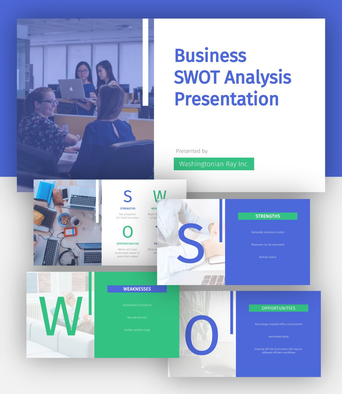 modele presentation entreprise powerpoint gratuit