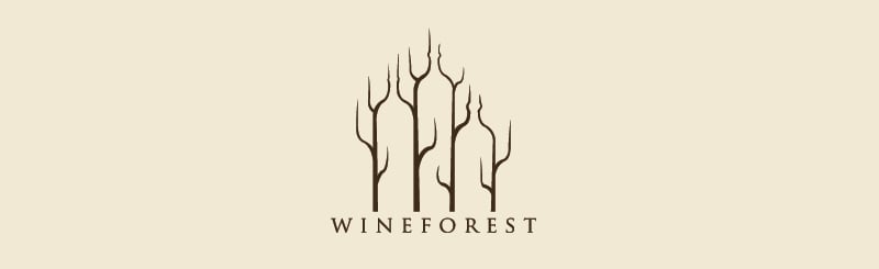 40-Creative-Logo-Designs-to-Inspire-You-Wine-Forest