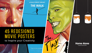 45 Redesigned Movie Posters to Inspire Your Creativity