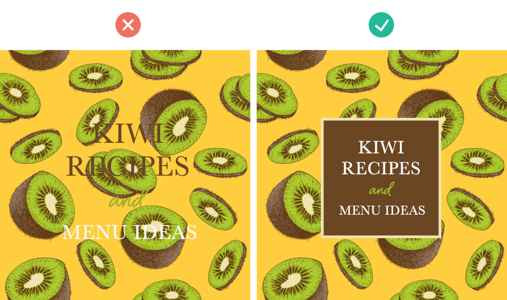 how to add text to images quick tips for creating social media graphics use shapes with text