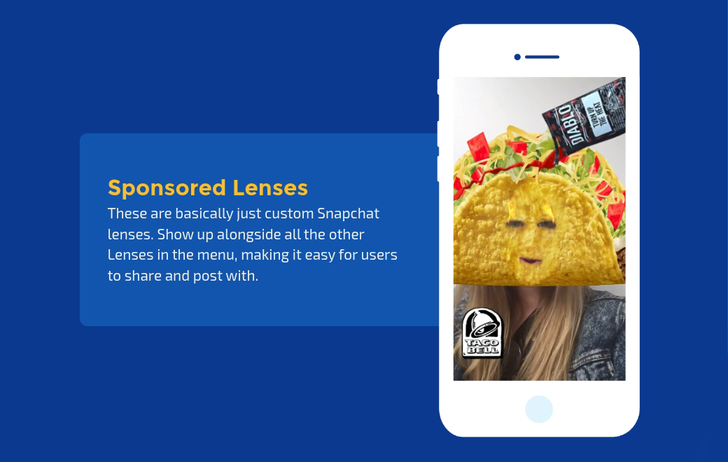 snapchat sponsored lenses