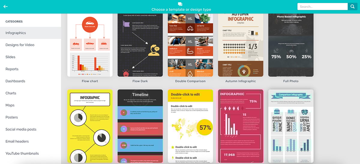 Visme vs Prezi - Prezi templates