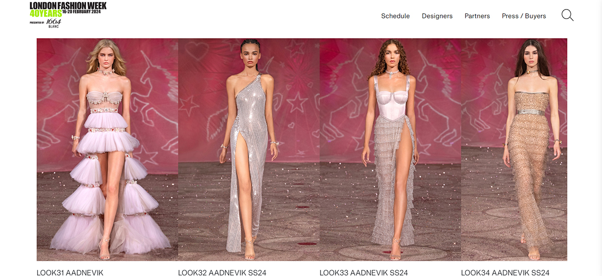 london fashion week pastel color for fashion 