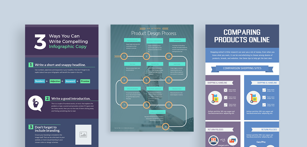 infographics templates for pages