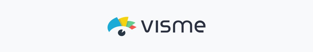 infographic design - Visme logo