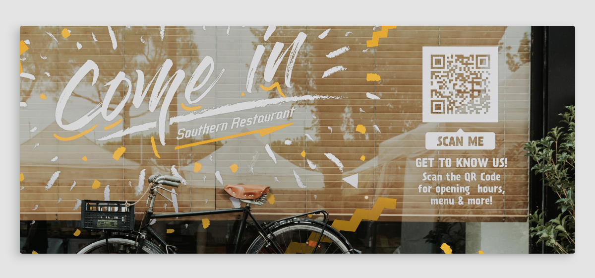 promote your infographic offline with qr codes