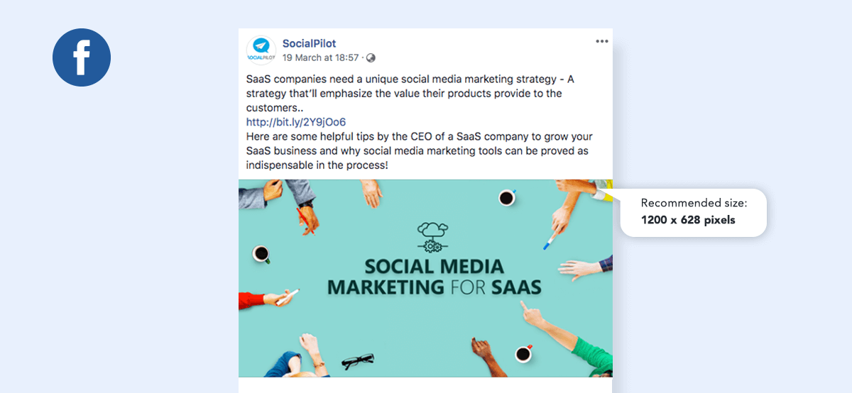 types of visual content to share on facebook