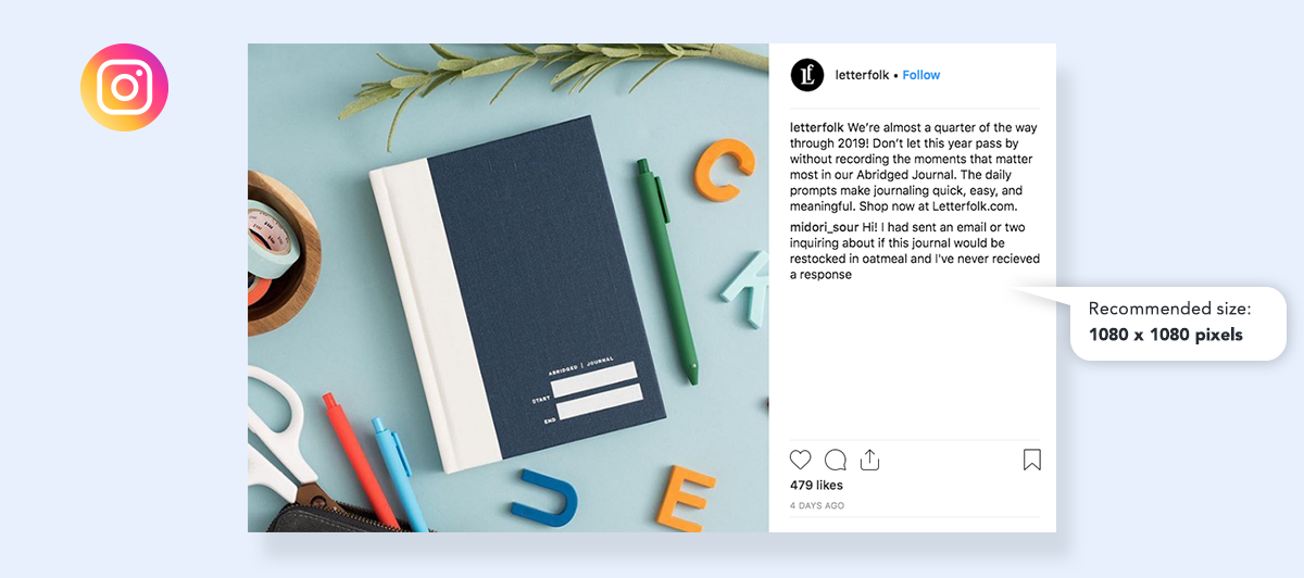 types of visual content to share on instagram