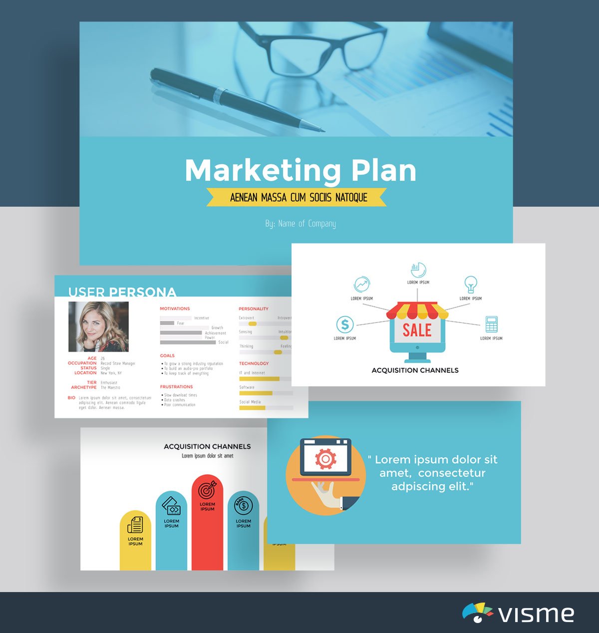 marketing project presentation template