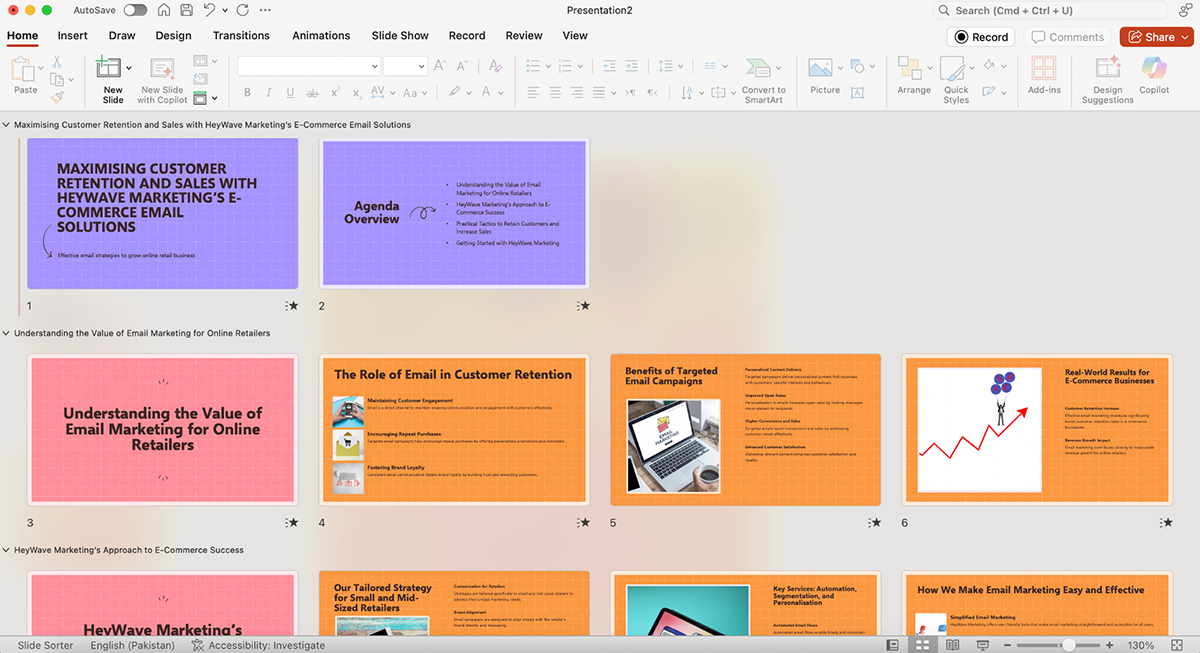 Visme vs PowerPoint - AI tools and features in PowerPoint