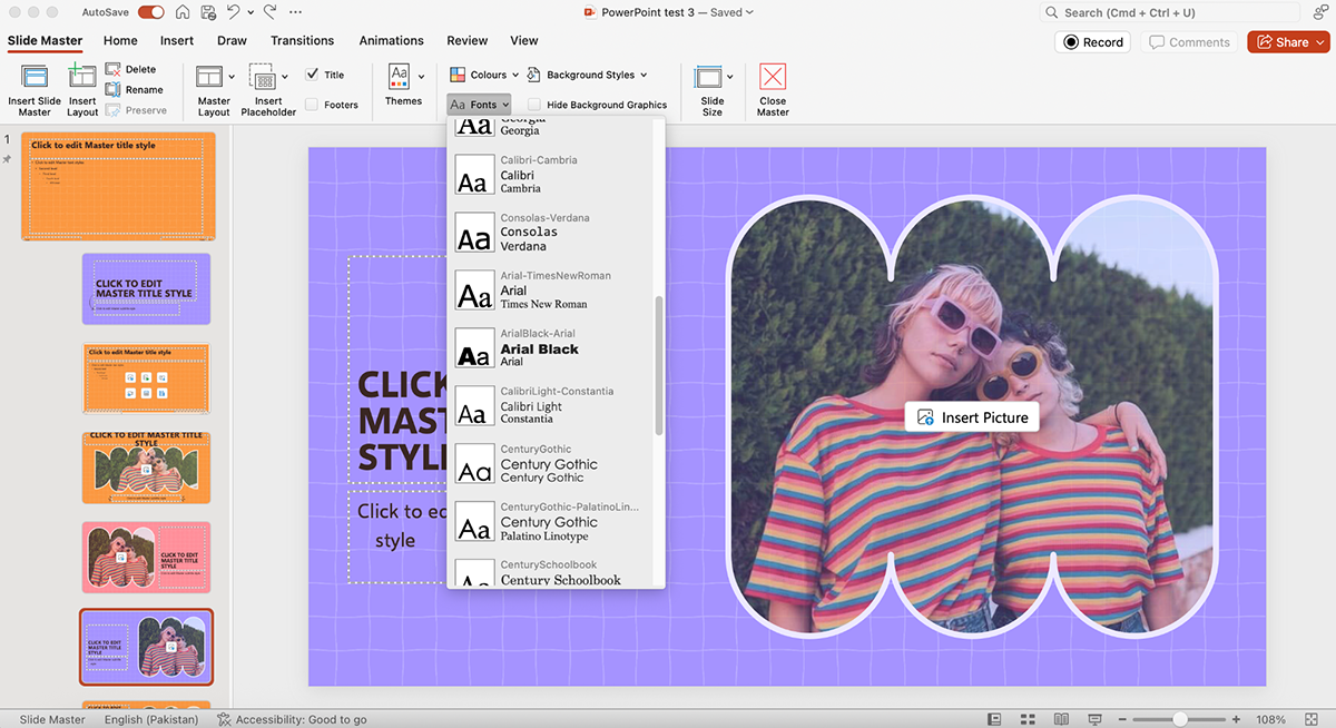 Visme vs PowerPoint - Brand Kit & Asset Management in PowerPoint