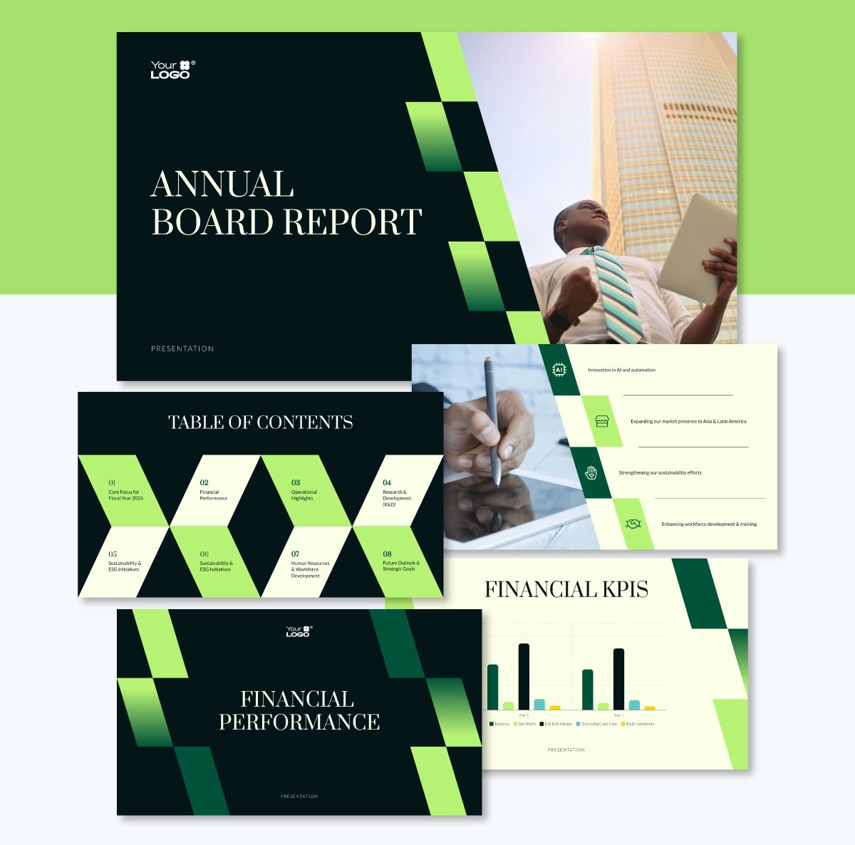 Business Presentation Layout