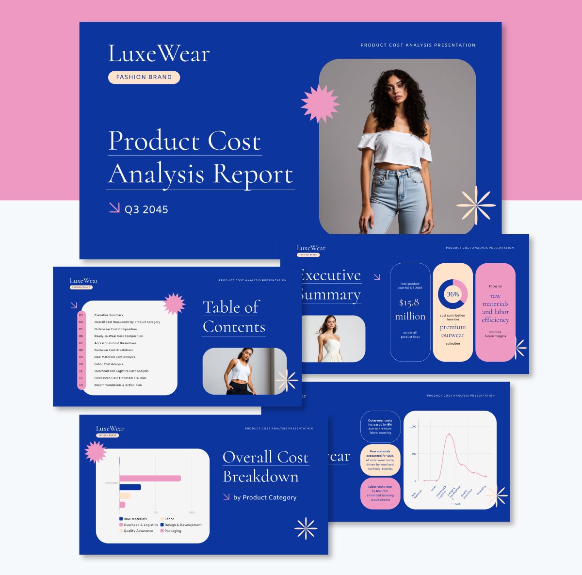 Financial Presentation Layout 