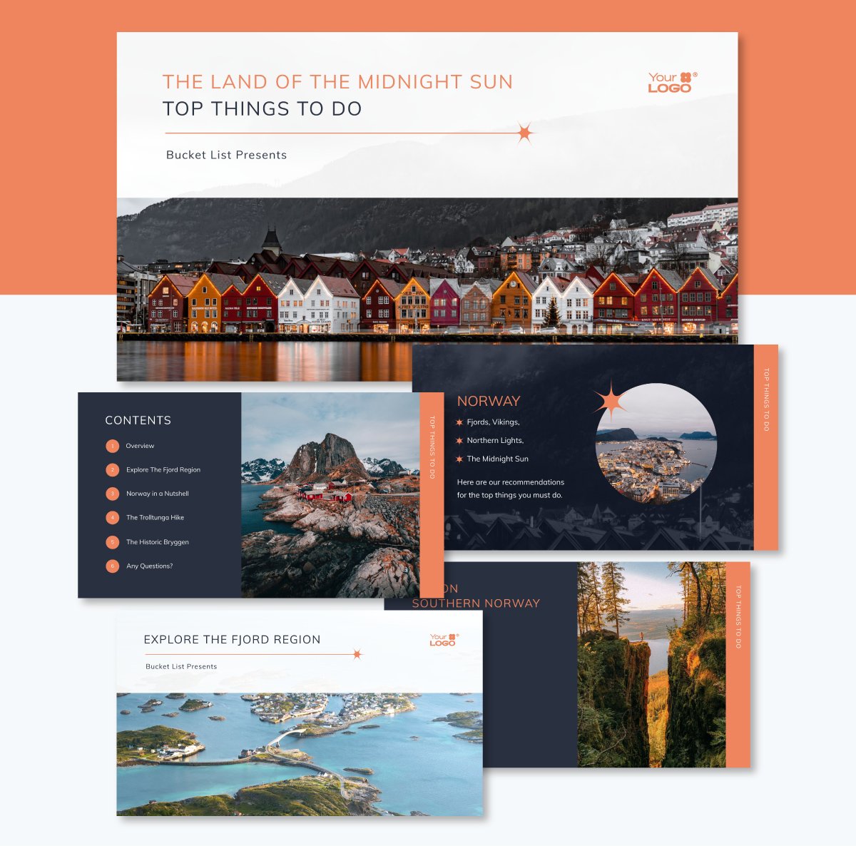 Informational Presentation Layout 