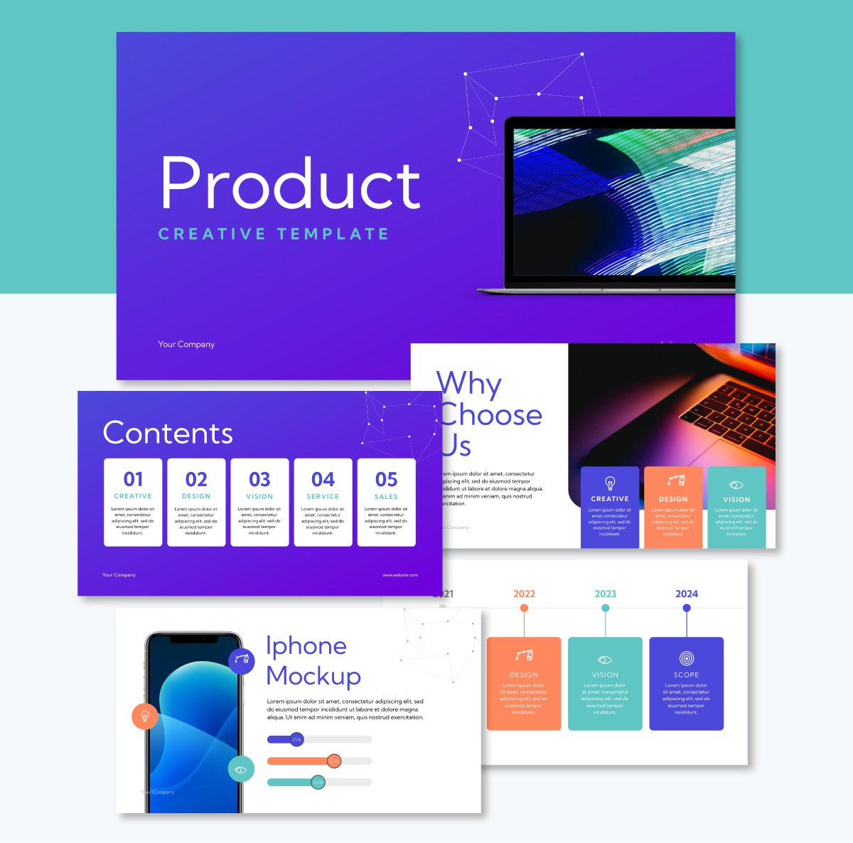 Product Presentation Layout