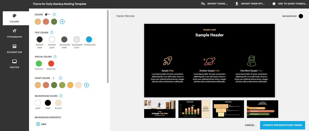 visme vs beautiful ai - brand kit 1