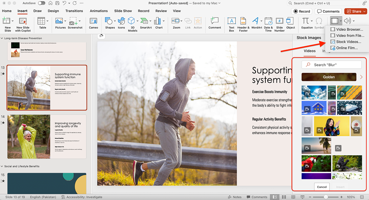 Visme vs PowerPoint - PowerPoint asset library