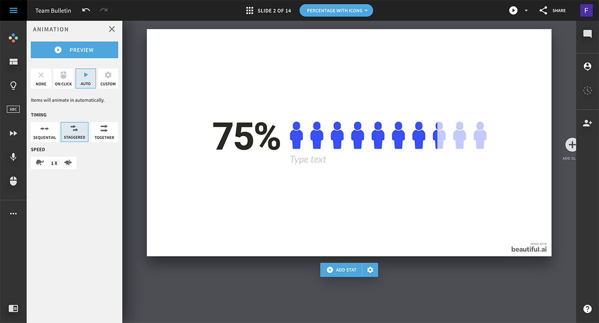 visme vs beautiful ai - animation 1