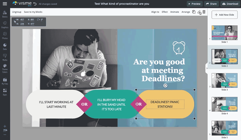 presentation tips - make it interactive
