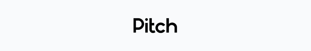 Presentation apps - Pitch logo