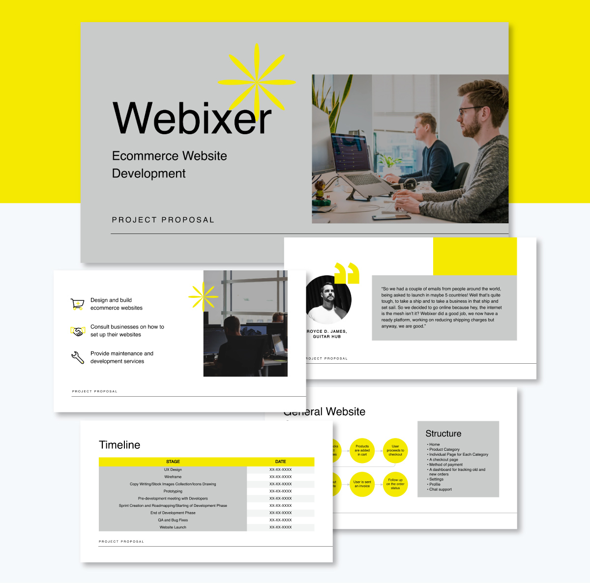 Business Proposal Presentation Template 