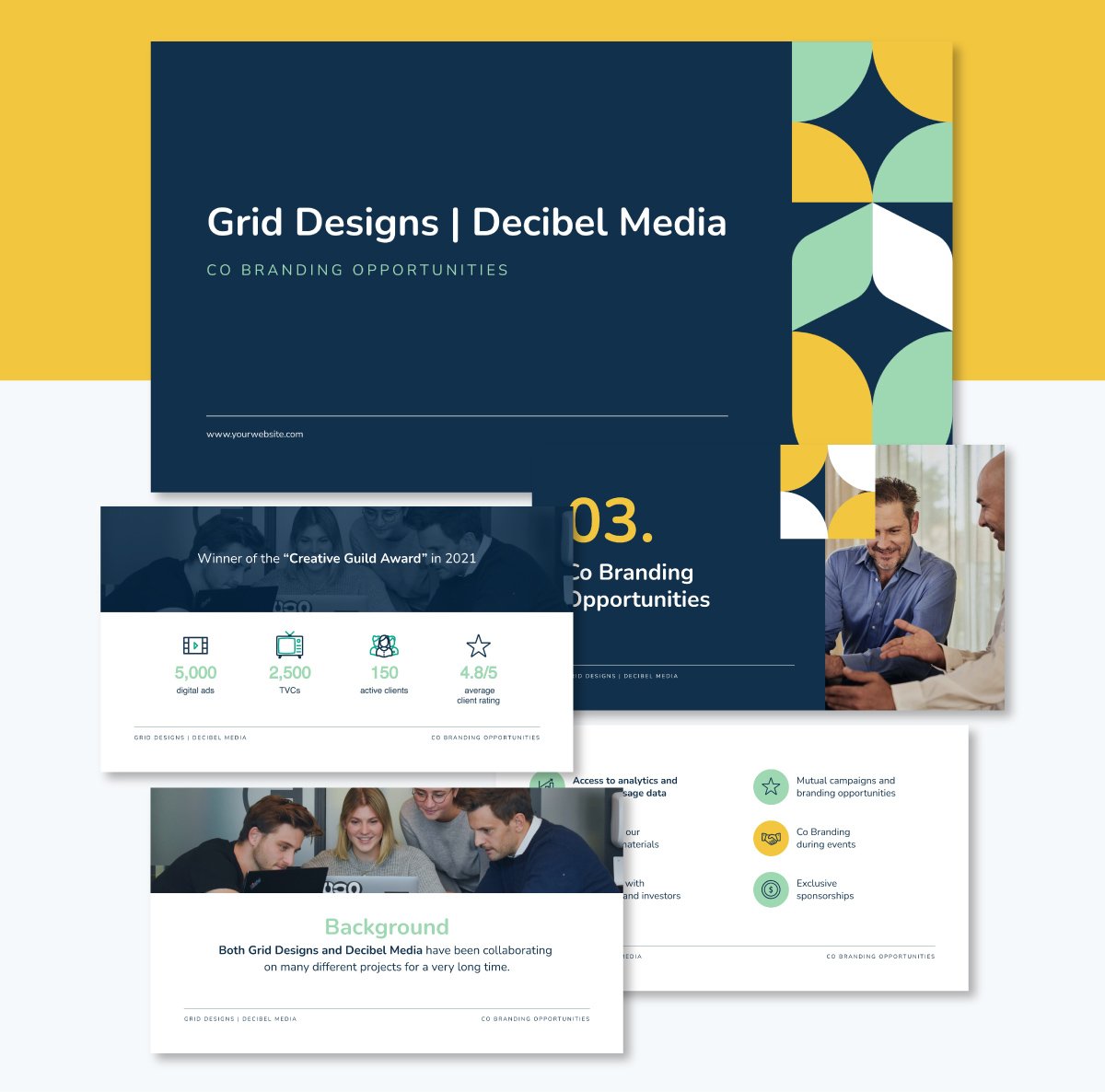 Co-Branding Proposal Presentation Template