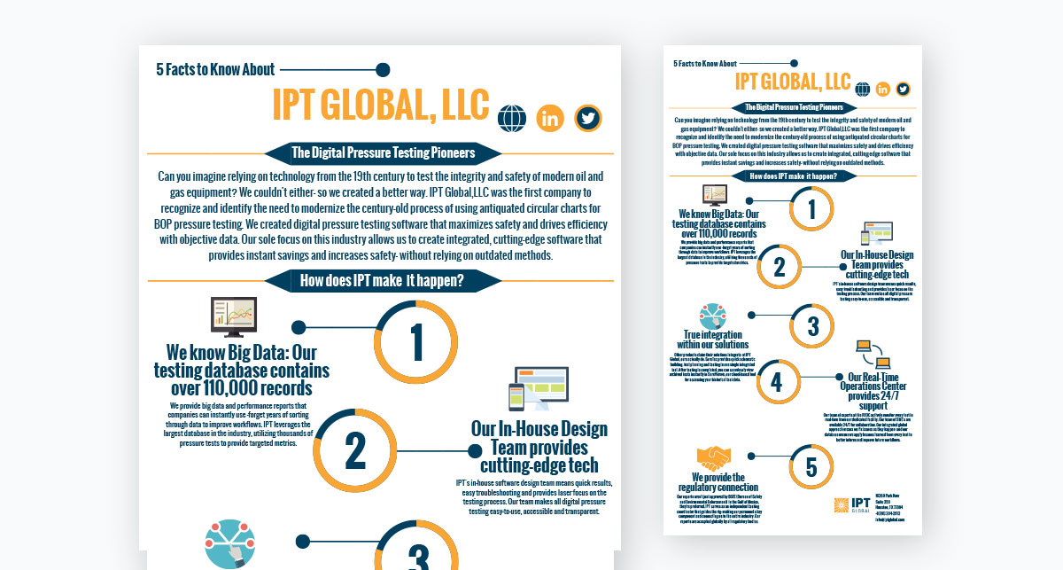 visme case study brand kit - ipt global quick facts