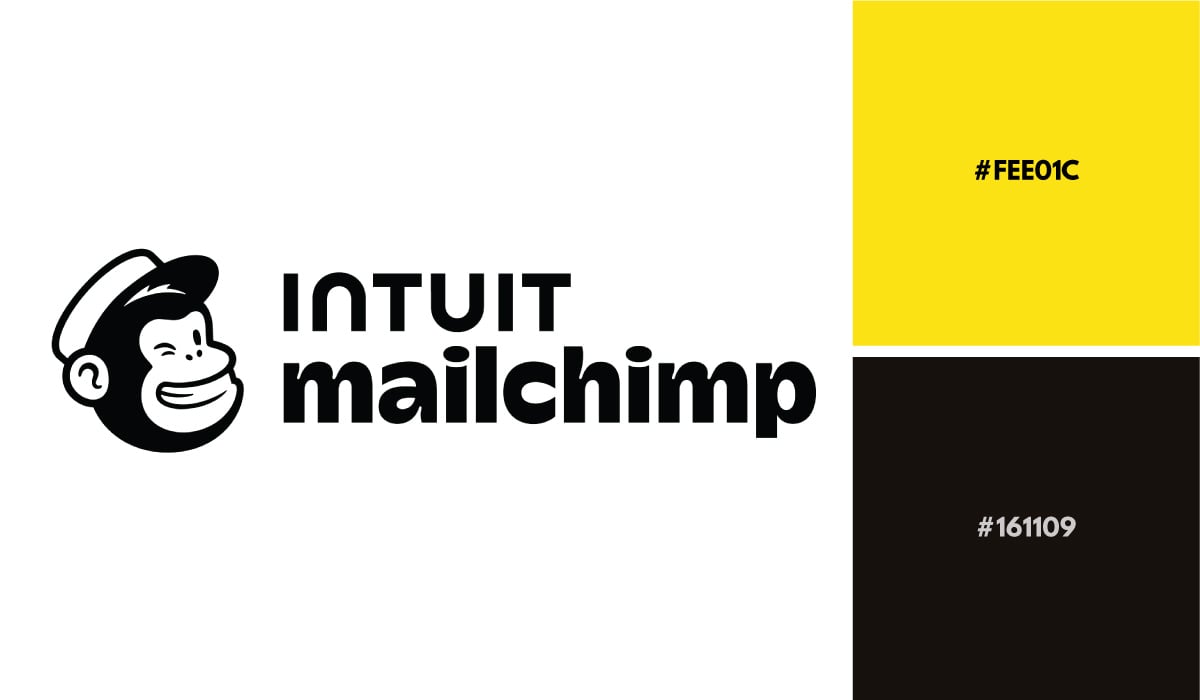 logo color schemes - Intuit mailchimp palette