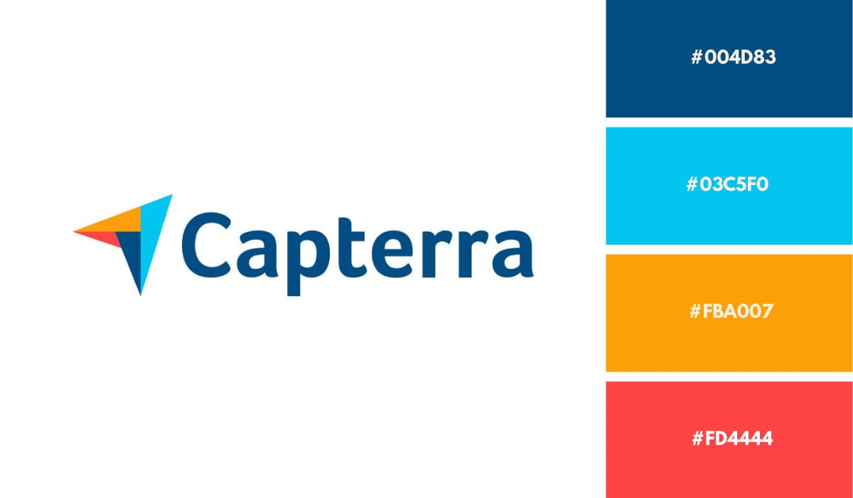 logo color schemes - Capterra palette