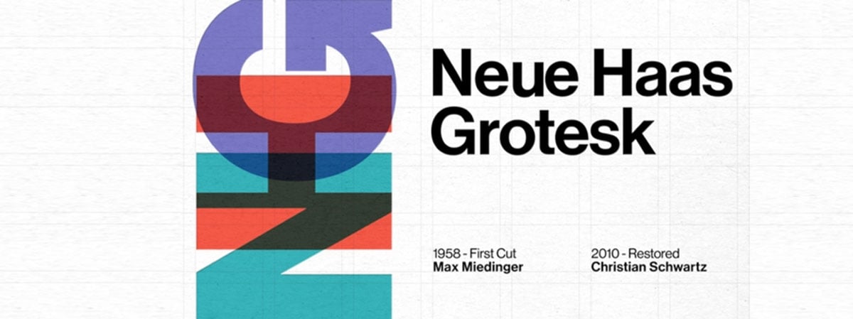 top fonts 2020 - neue haas grotesk