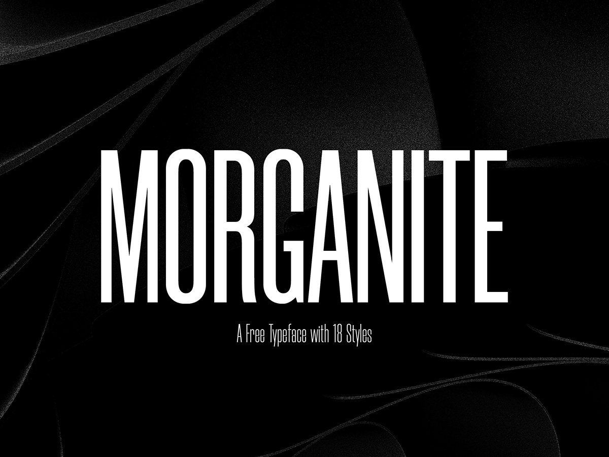 top fonts 2020 - morganite