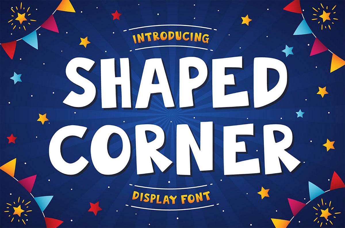 top fonts 2020 - shaped corner