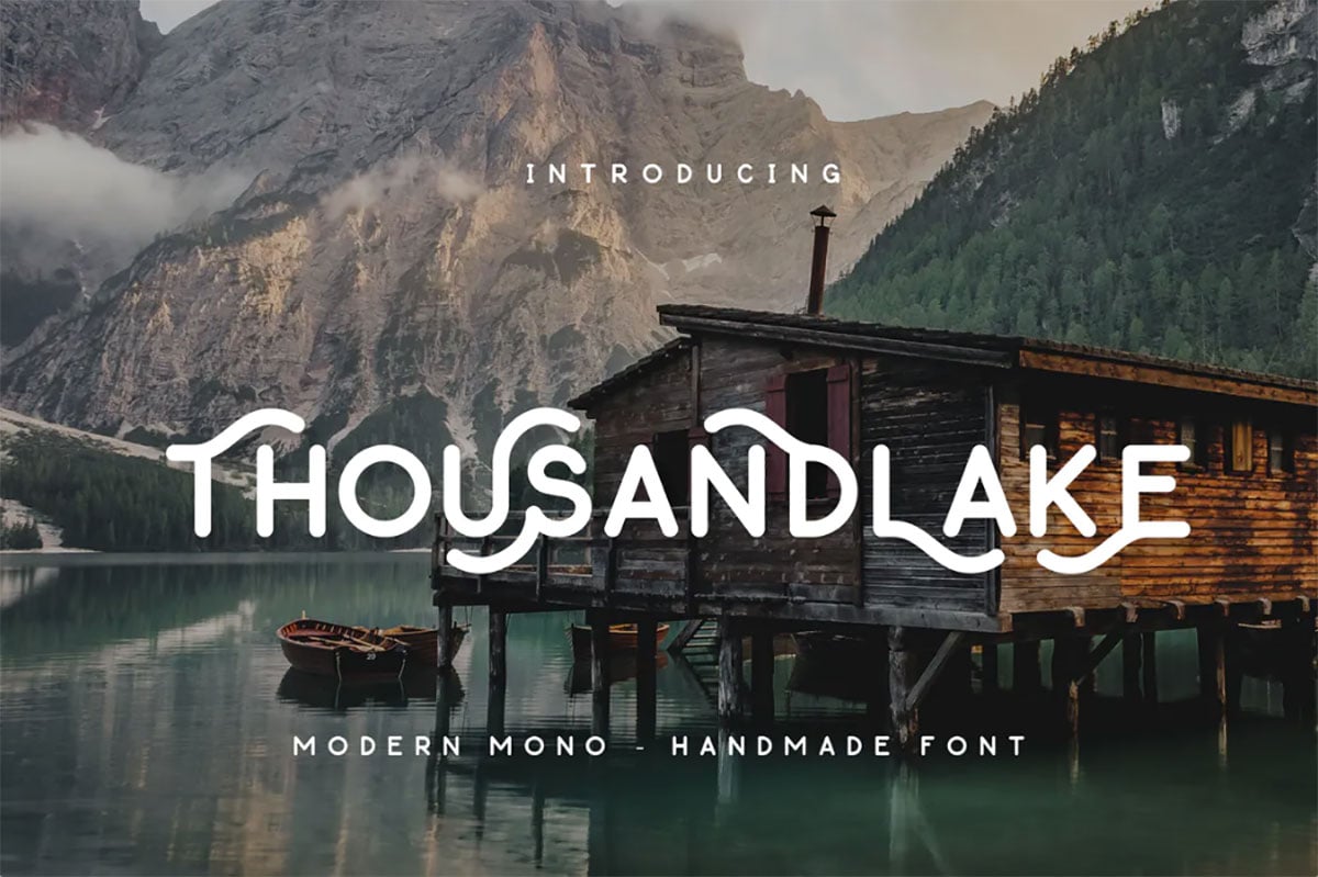 top fonts 2020 - thousand lake