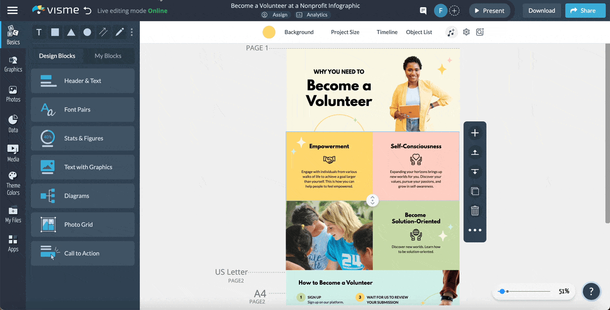 what is infographic - Customize With Your Own Content