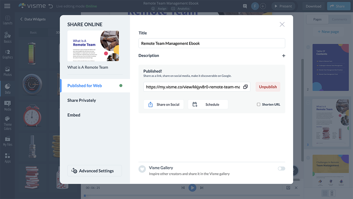 interactive ebook - how to share your interactive ebook