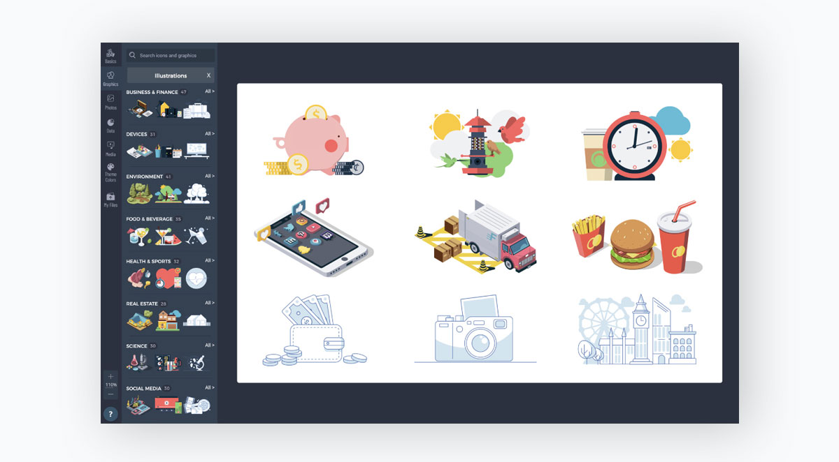 visme case study - animated illustrations in visme