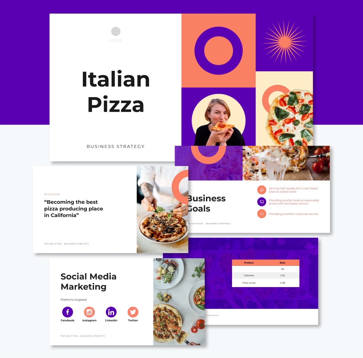 Marketing Strategy Presentation Template