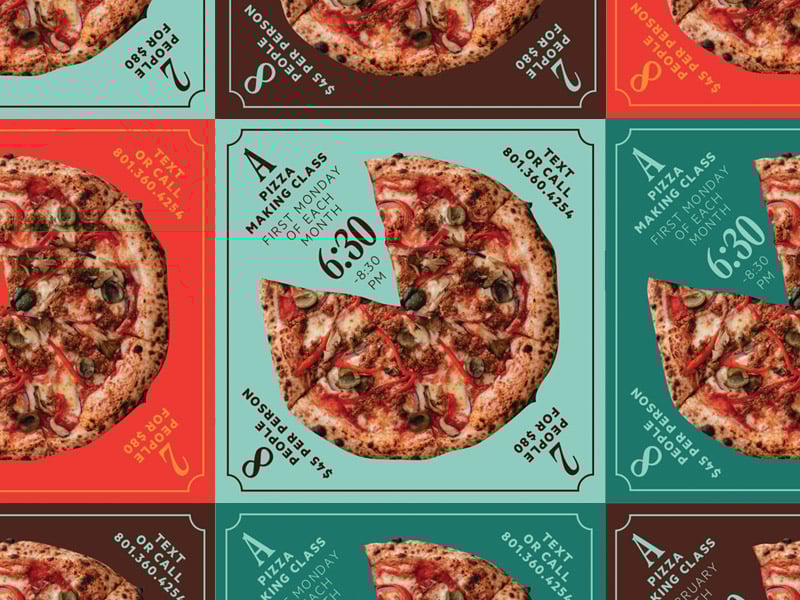 flyer examples - pizza making flyer