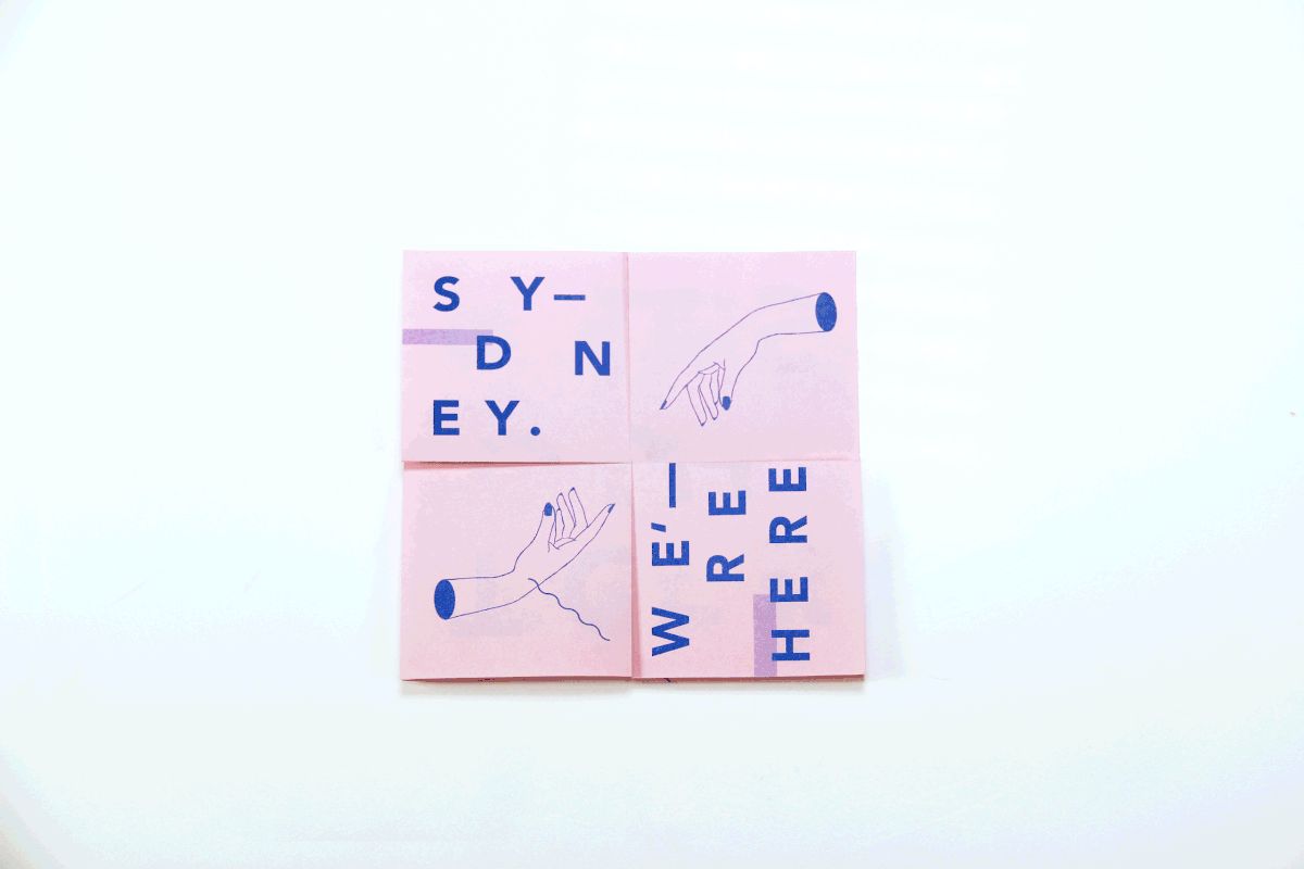 flyer examples - foldable social club