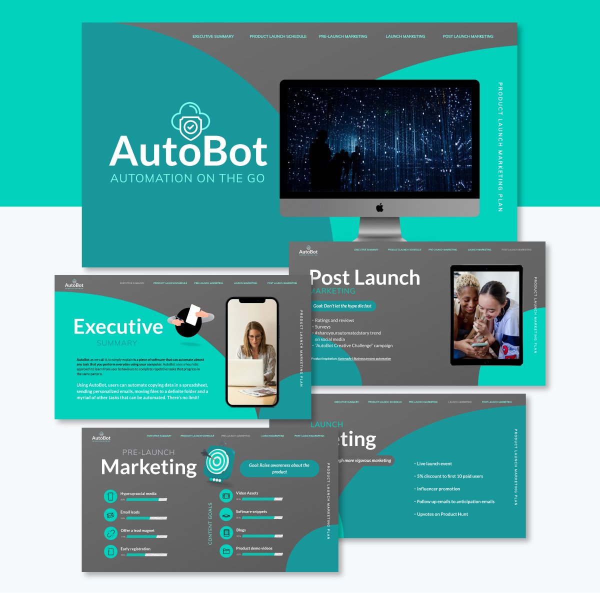 Product Launch Event Sponsorship Presentation Template