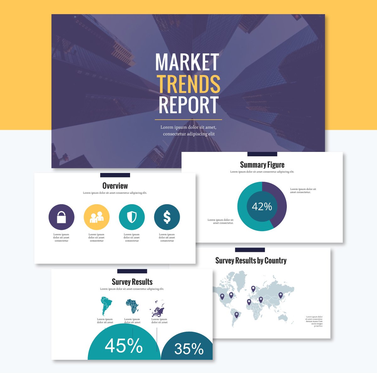 Market Analysis Presentation Template 