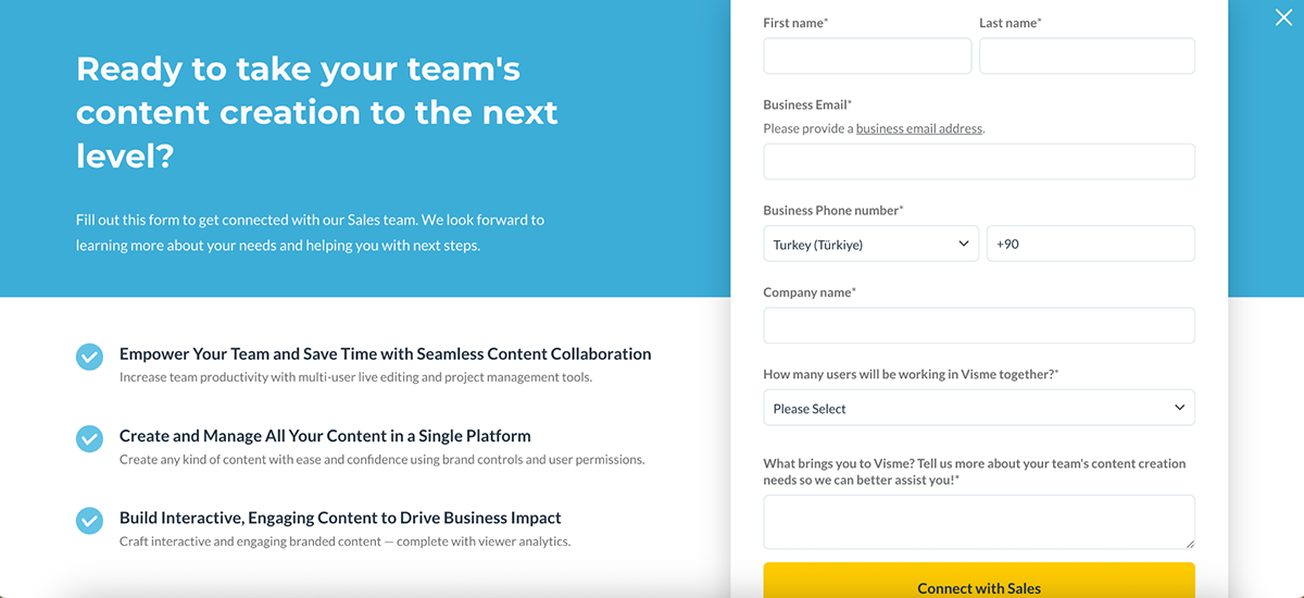 Visme vs Piktochart - Visme's customer support and resources
